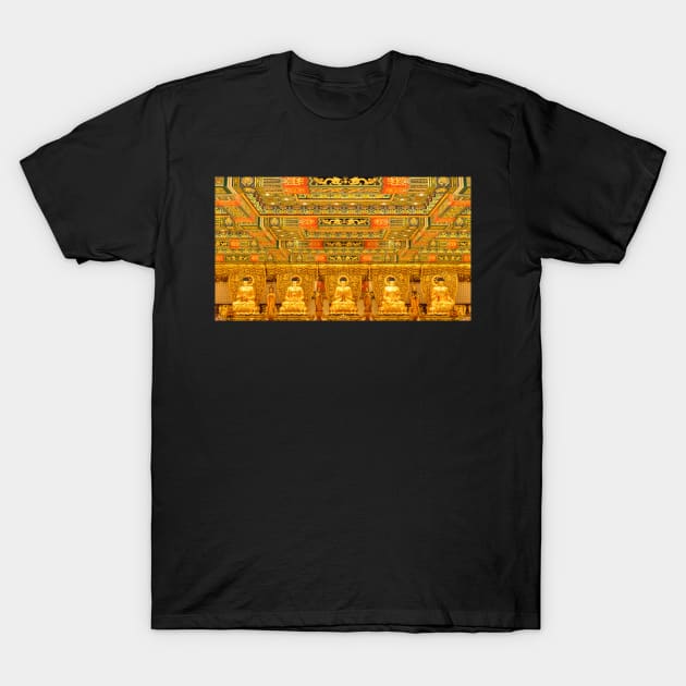 Ten Thousand Buddahs Monastery T-Shirt by Sampson-et-al